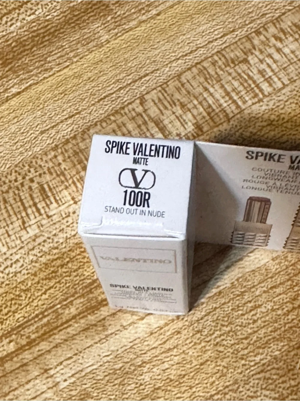 Valentino Spike Matte Lipstick — Stand Out in Nude ~ Mini